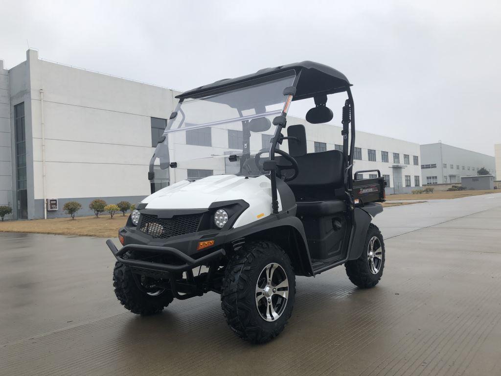 TrailMaster Taurus 200U Gas UTV High/Low Gear-Golf Cart Style UTV, Alloy Wheels