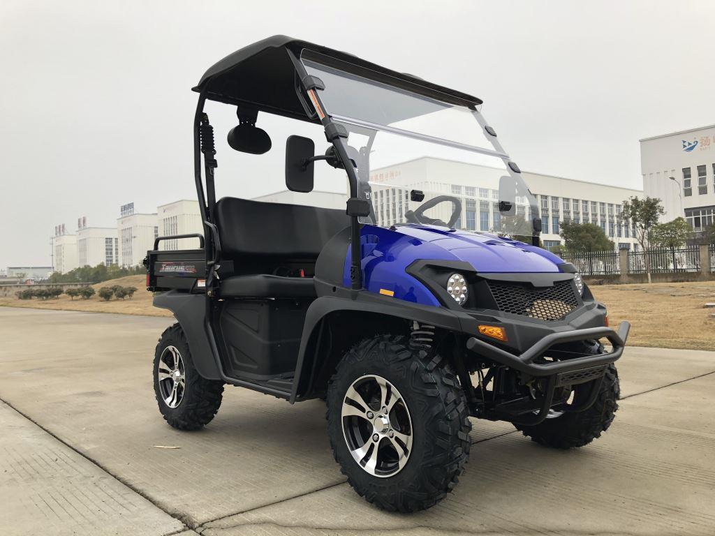 TrailMaster Taurus 200U Gas UTV High/Low Gear-Golf Cart Style UTV, Alloy Wheels