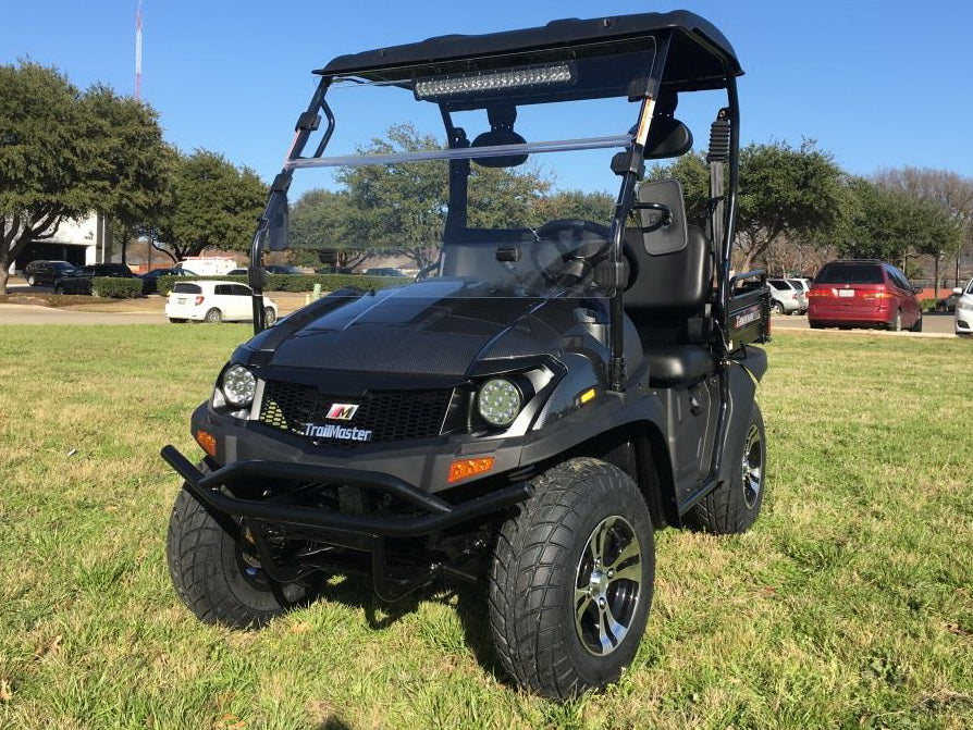 TrailMaster Taurus 200U Gas UTV High/Low Gear-Golf Cart Style UTV, Alloy Wheels