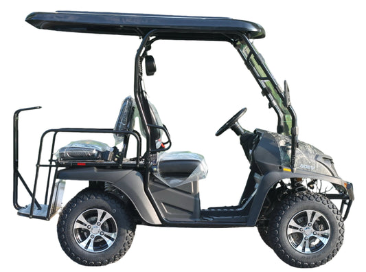 TrailMaster Taurus 50EV 4-Seat Electric Golf Cart, 60 Volt, Full DOT Light Package Included