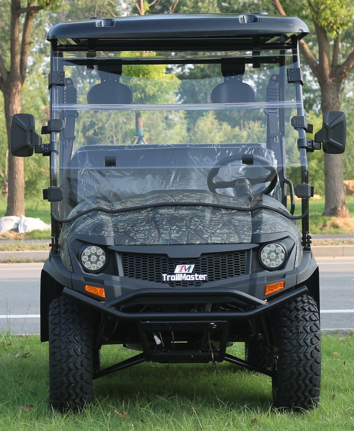 TrailMaster Taurus 50EV 4-Seat Electric Golf Cart, 60 Volt, Full DOT Light Package Included