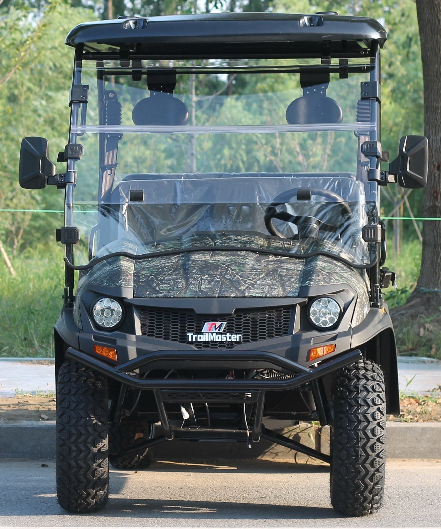 TrailMaster Taurus 50EV 4-Seat Electric Golf Cart, 60 Volt, Full DOT Light Package Included