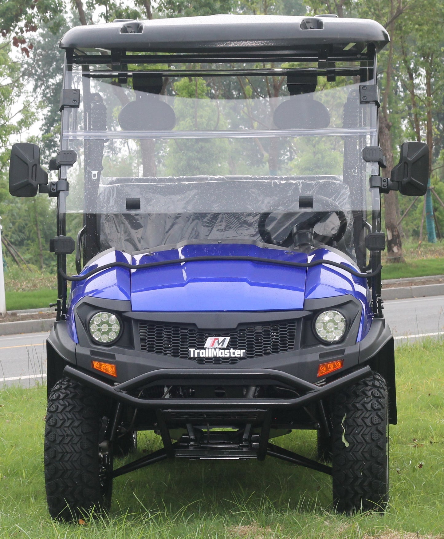 TrailMaster Taurus 50EV 4-Seat Electric Golf Cart, 60 Volt, Full DOT Light Package Included