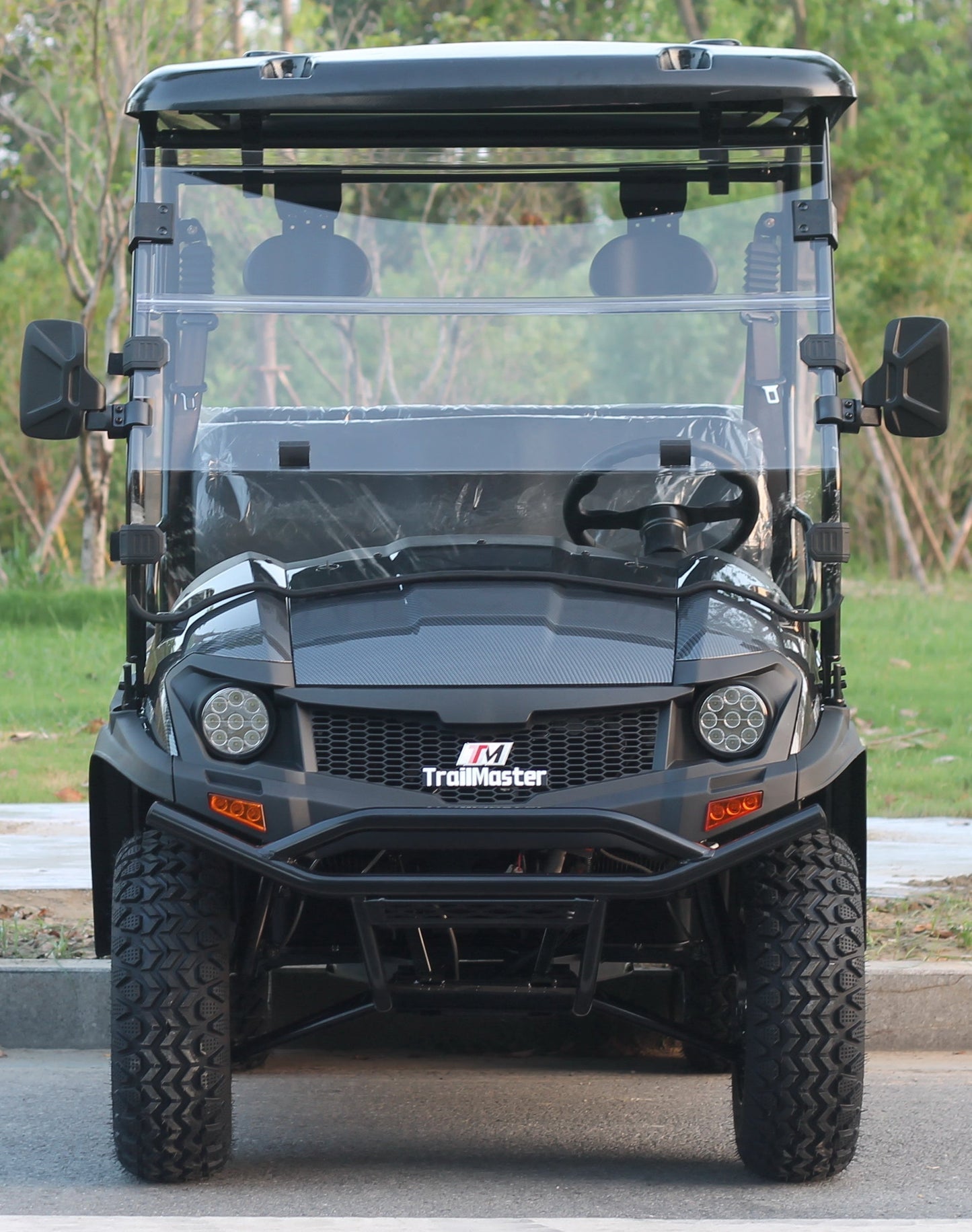 TrailMaster Taurus 50EV 4-Seat Electric Golf Cart, 60 Volt, Full DOT Light Package Included