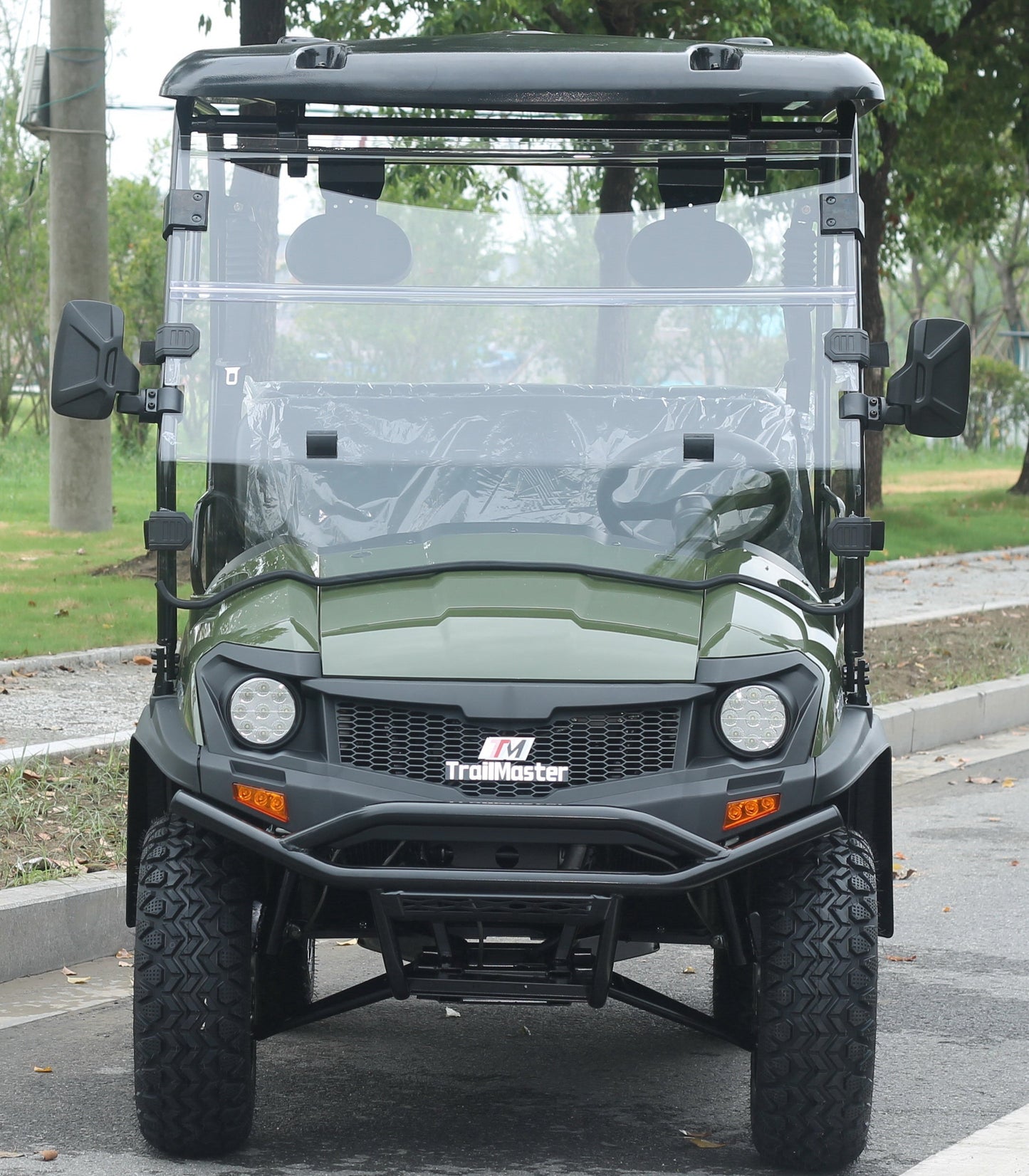 TrailMaster Taurus 50EV 4-Seat Electric Golf Cart, 60 Volt, Full DOT Light Package Included