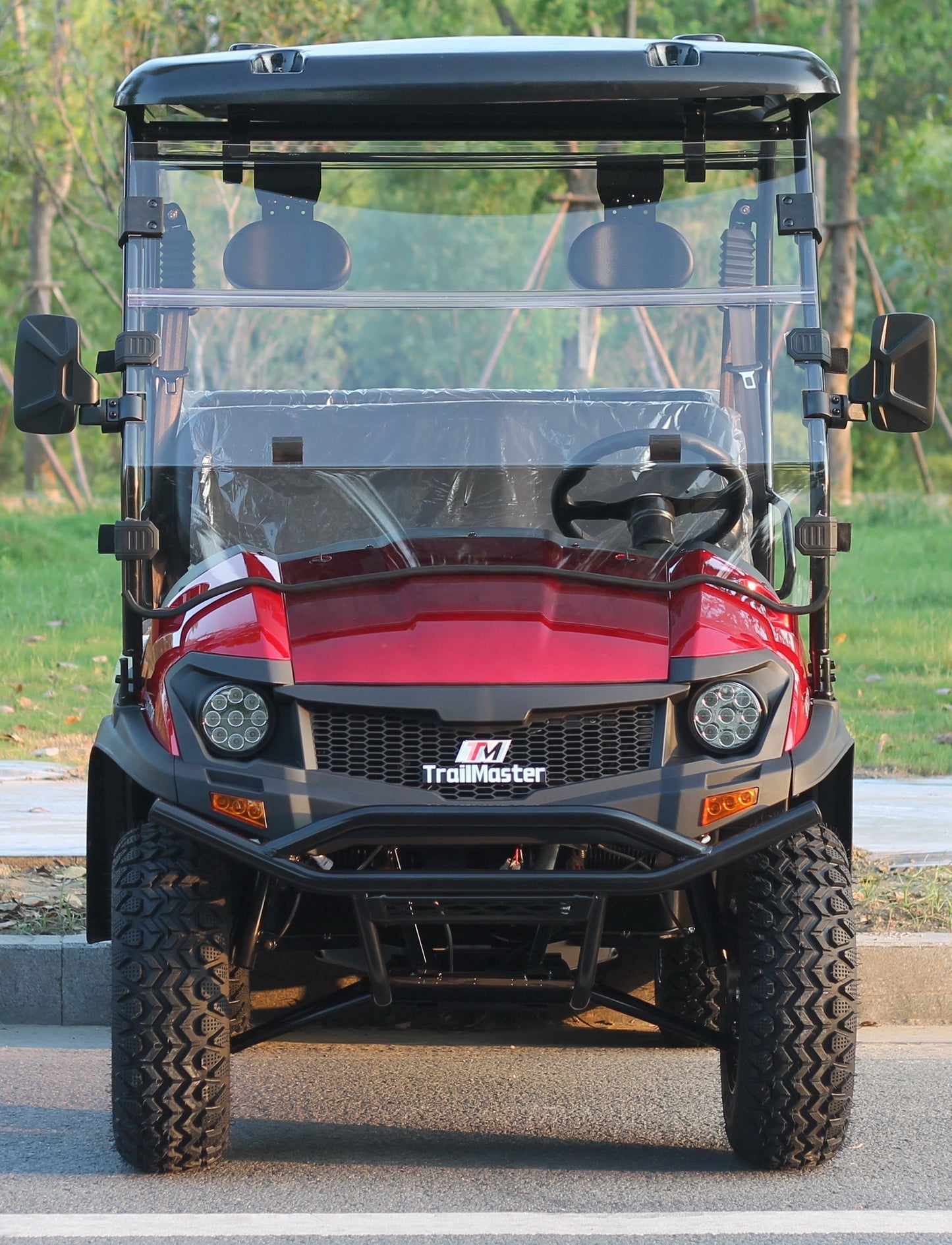 TrailMaster Taurus 50EV 4-Seat Electric Golf Cart, 60 Volt, Full DOT Light Package Included