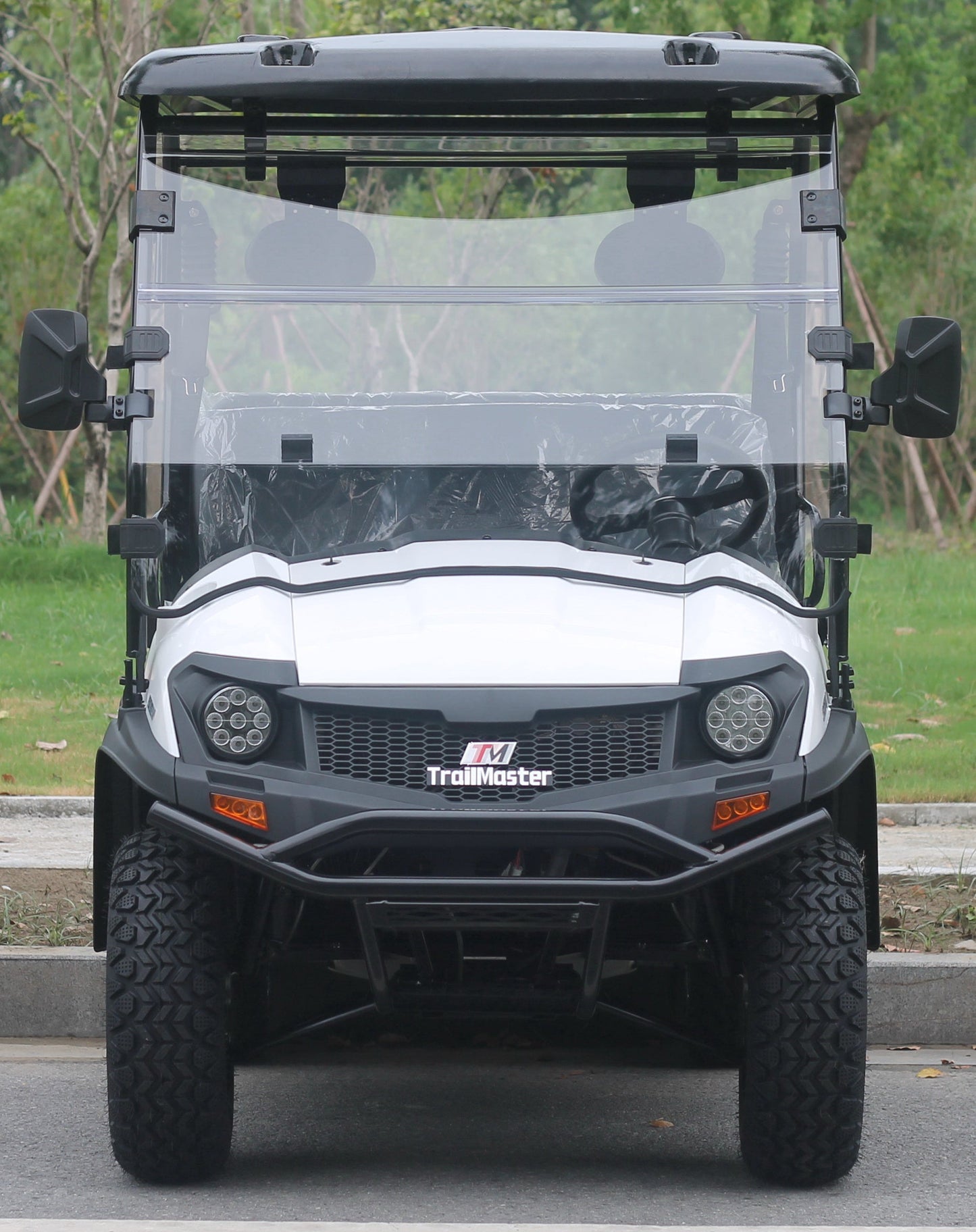 TrailMaster Taurus 50EV 4-Seat Electric Golf Cart, 60 Volt, Full DOT Light Package Included