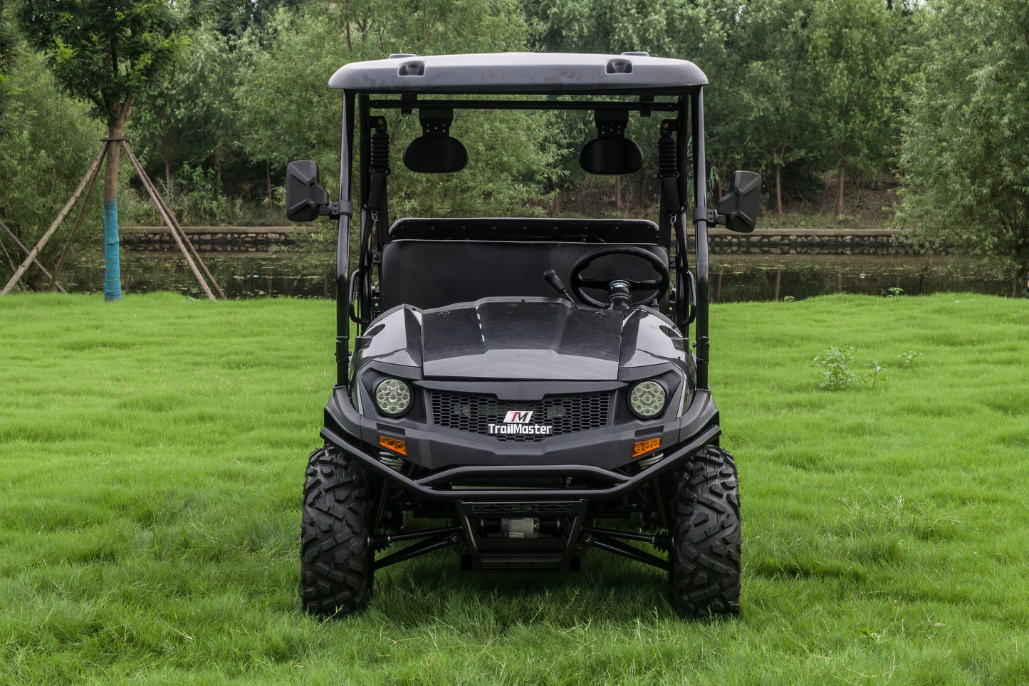 TrailMaster Taurus 450GX Gas Golf Cart, 26hp EFI Engine, 2x4/4x4 H/L Gear with Locking Differential