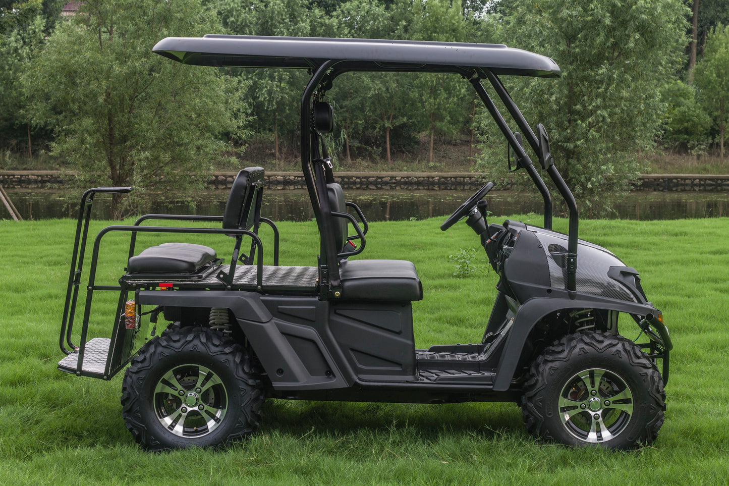 TrailMaster Taurus 450GX Gas Golf Cart, 26hp EFI Engine, 2x4/4x4 H/L Gear with Locking Differential