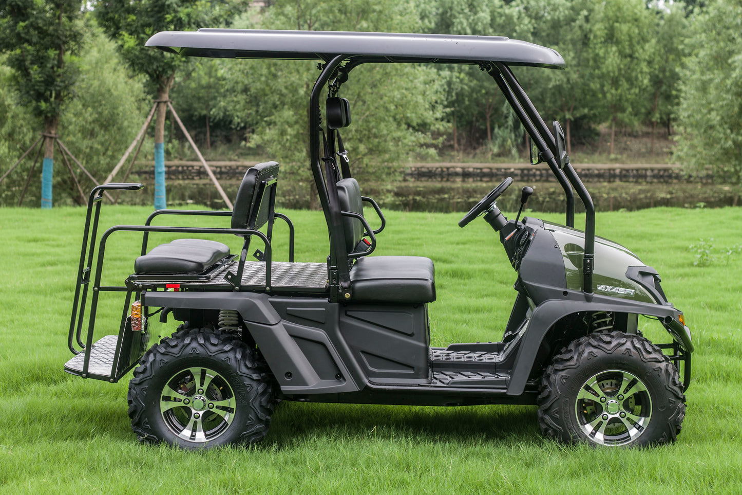Taurus 450GX Gas Golf Cart, 26hp EFI Engine, 2x4/4x4 H/L Gear with Locking Differential