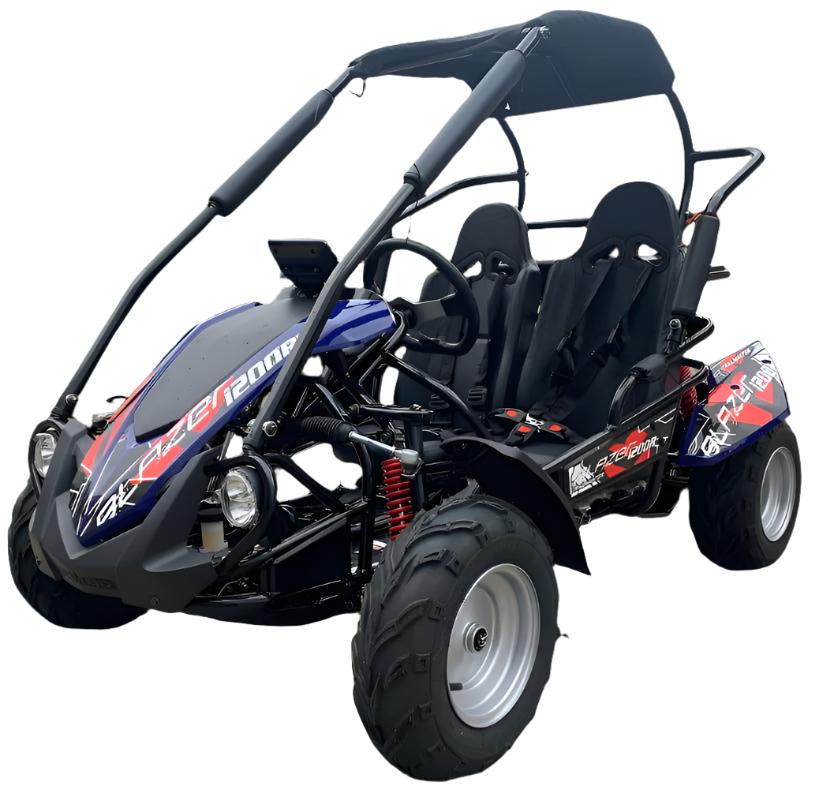 Blazer i200R Electric Go Kart, 48v Lithium Battery, Mid-Sized, Kids Ages 7-12