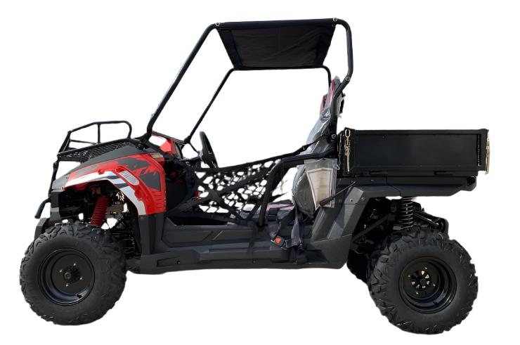 Side By Side Rear Rack TrailMaster Challenger 200U UTV Side-by-Side, Front Cargo Rack, Rear D ...
