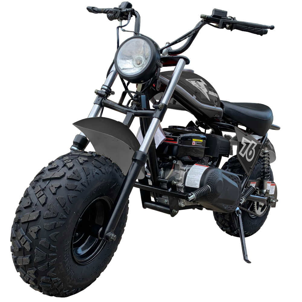 TrailMaster Hurricane 200X Mini Bike, 208cc 7.5 HP with Torque Converter, Dual Disc Brake, Front & Rear Suspension