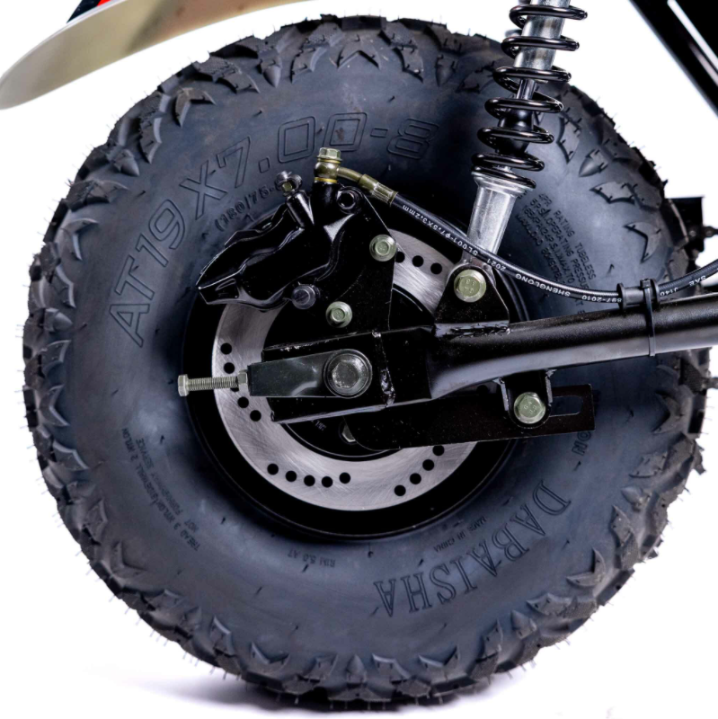 Hurricane 200X Mini Bike, 196cc 6.5hp with Torque Converter, Dual Disc Brake, Front & Rear Suspension