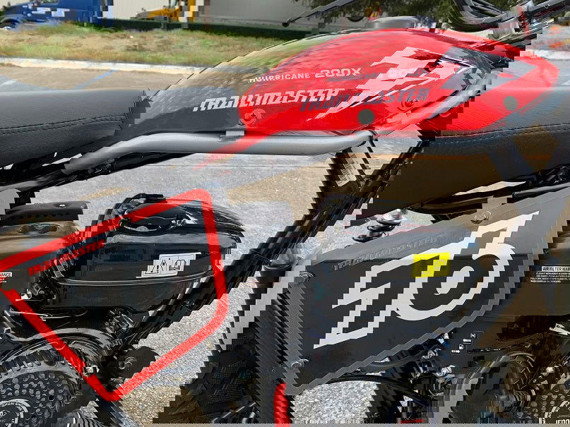 Hurricane 200X Mini Bike, 196cc 6.5hp with Torque Converter, Dual Disc Brake, Front & Rear Suspension