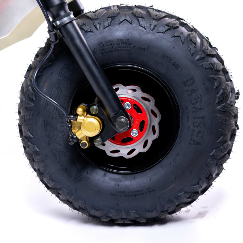 Hurricane 200X Mini Bike, 196cc 6.5hp with Torque Converter, Dual Disc Brake, Front & Rear Suspension