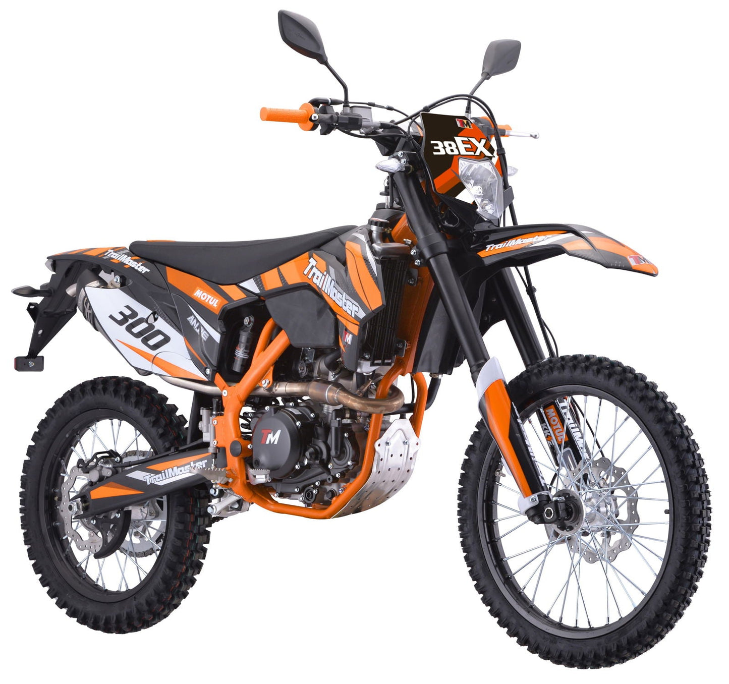 TM38EX 300 Dirtbike 31hp, 6-Speed Manual, Liquid Cooled, Fuel Injected