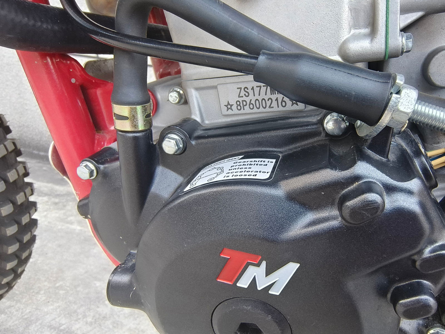 TM38EX 300 Dirtbike 31hp, 6-Speed Manual, Liquid Cooled, Fuel Injected