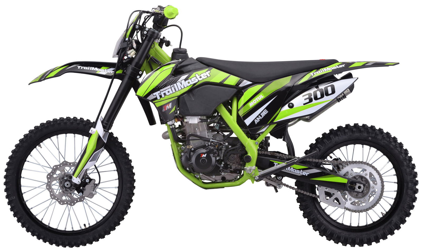 TrailMaster TM38E 300 EFI Dirtbike 31hp, 6-Speed Manual, Liquid Cooled