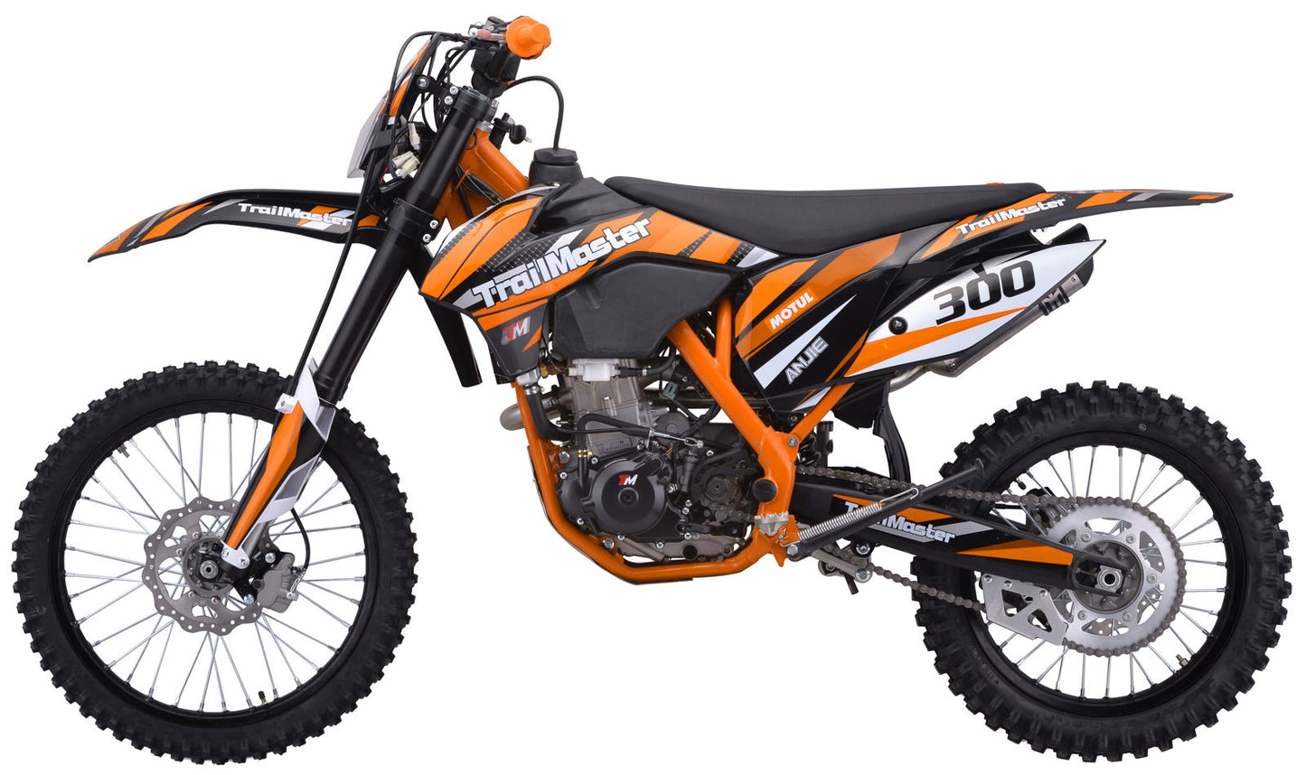 TM38E 300 EFI Dirtbike 31hp, 6-Speed Manual, Liquid Cooled