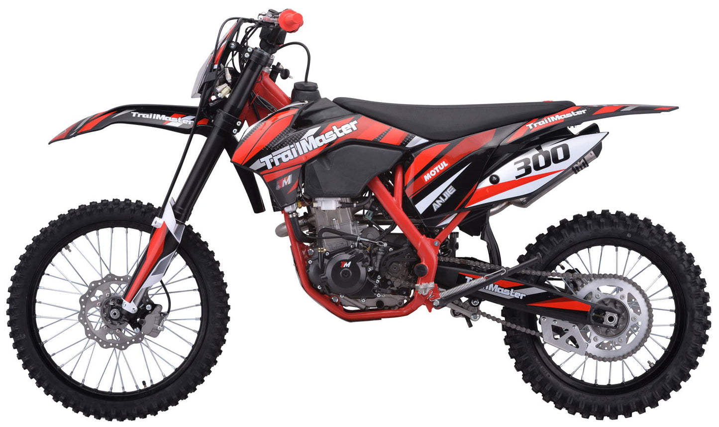 TM38E 300 EFI Dirtbike 31hp, 6-Speed Manual, Liquid Cooled
