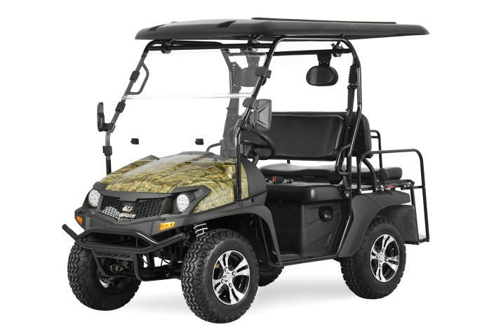 TrailMaster Taurus 200GX UTV Gas Golf Cart, Full Length Roof, 4-Seat, DOT Approved