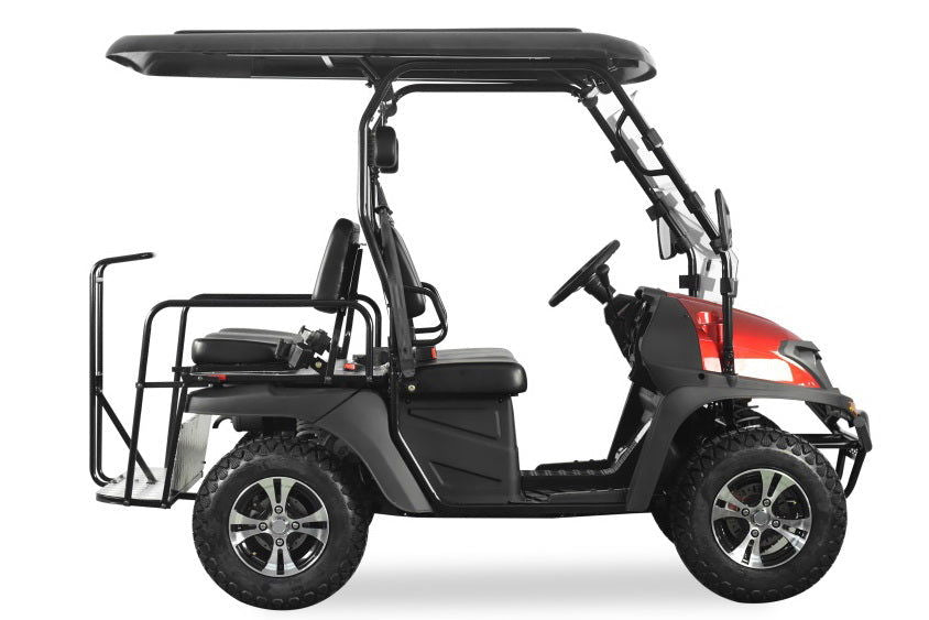 TrailMaster Taurus 200GX UTV Gas Golf Cart, Full Length Roof, 4-Seat, DOT Approved
