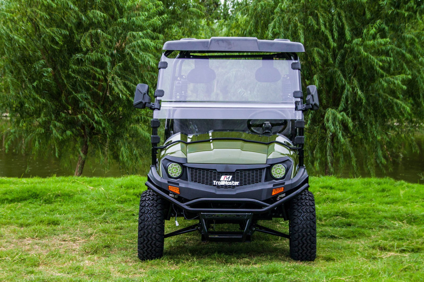 TrailMaster Taurus 80ED-U 4-Seat Electric Golf Cart with Dump Bed, 72 Volt, Aluminum Alloy Wheels