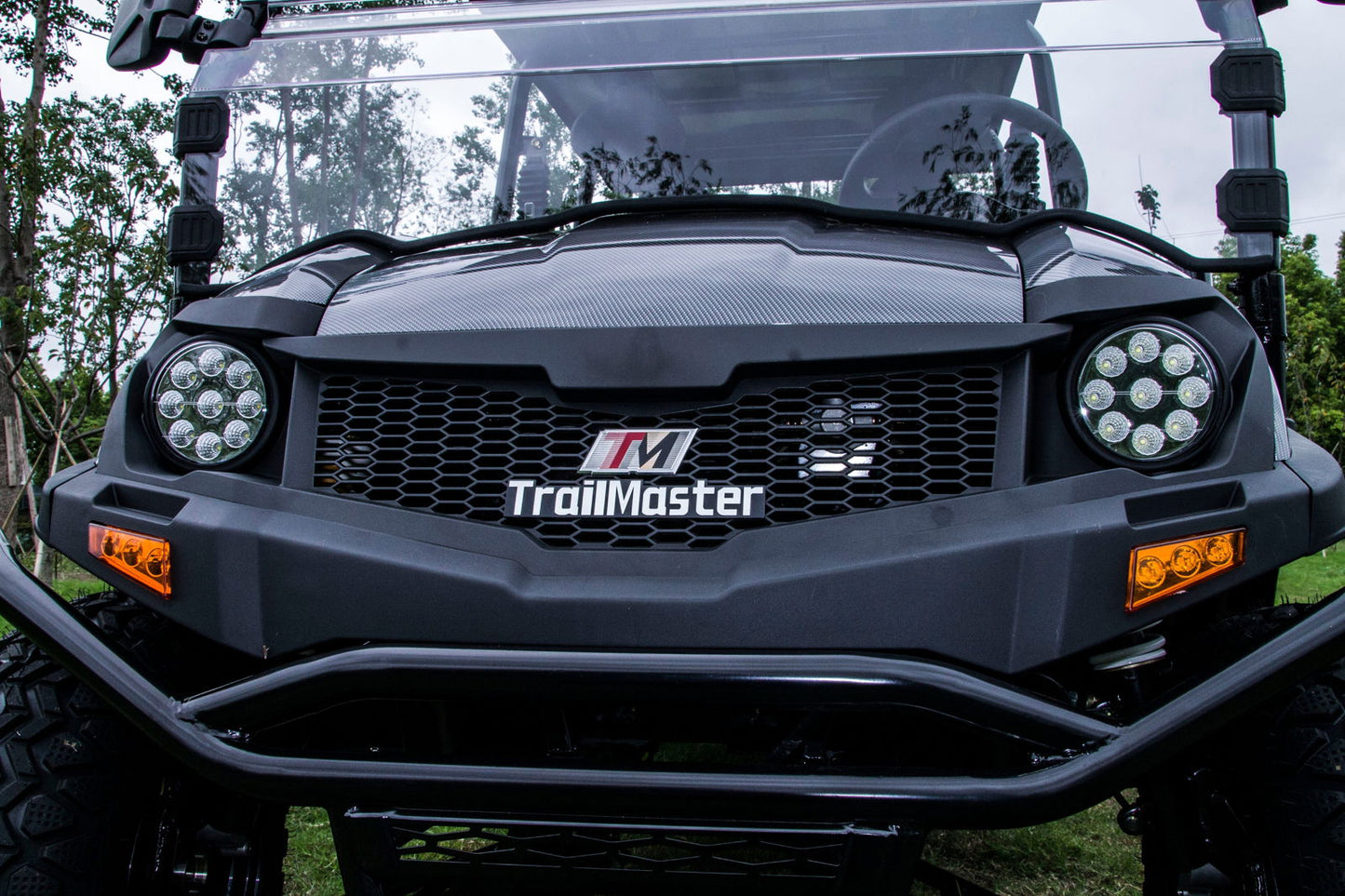 TrailMaster Taurus 80ED-U 4-Seat Electric Golf Cart with Dump Bed, 72 Volt, Aluminum Alloy Wheels