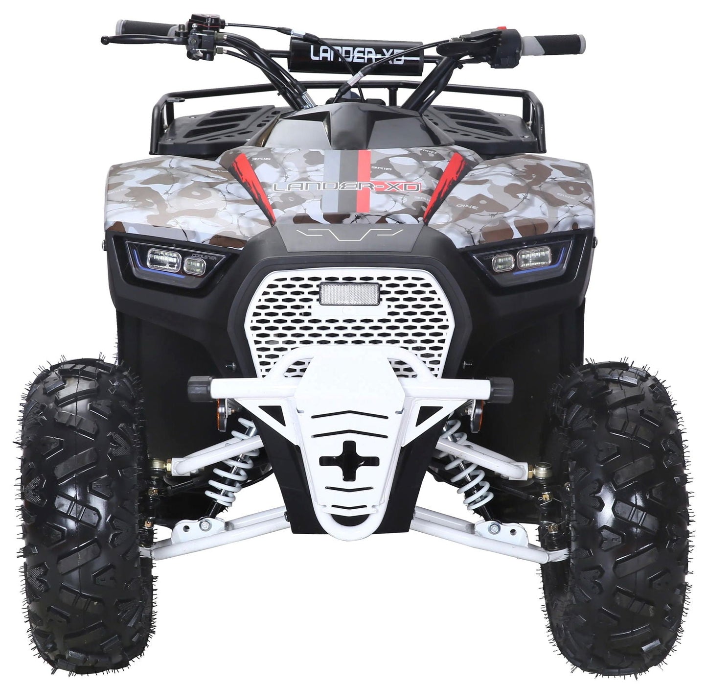 Lander-XD 125UF 125cc Utility ATV, Automatic with Reverse, 8-inch Wheels, Ages 9-12