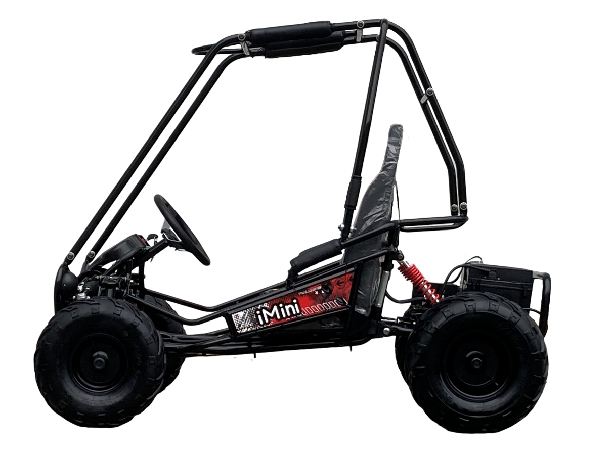 TrailMaster iMini Kids Electric Go Kart, Reverse, 48v, 2-speed settings, Kids Ages 4-9