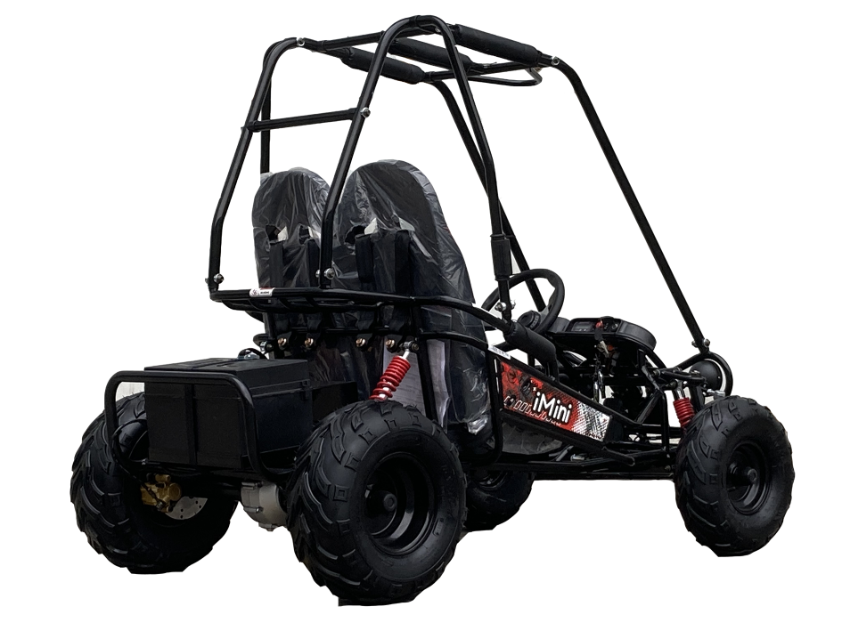 TrailMaster iMini Kids Electric Go Kart, Reverse, 48v, 2-speed settings, Kids Ages 4-9