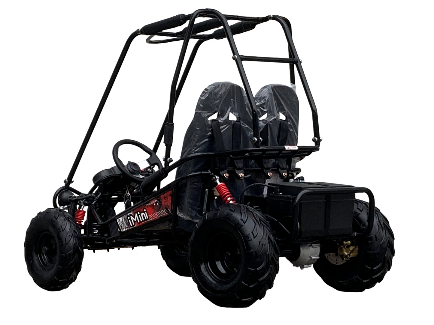 iMini Kids Electric Go Kart, Reverse, 48v, 2-speed settings, Kids Ages 4-9