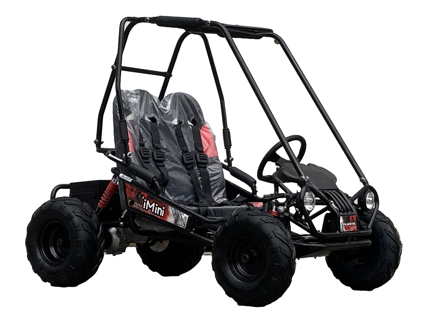 iMini Kids Electric Go Kart, Reverse, 48v, 2-speed settings, Kids Ages 4-9