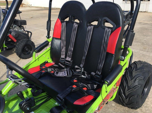 TrailMaster MINI XRX/R+ Go Kart, 5.5hp Parental Remote Control with Re ...